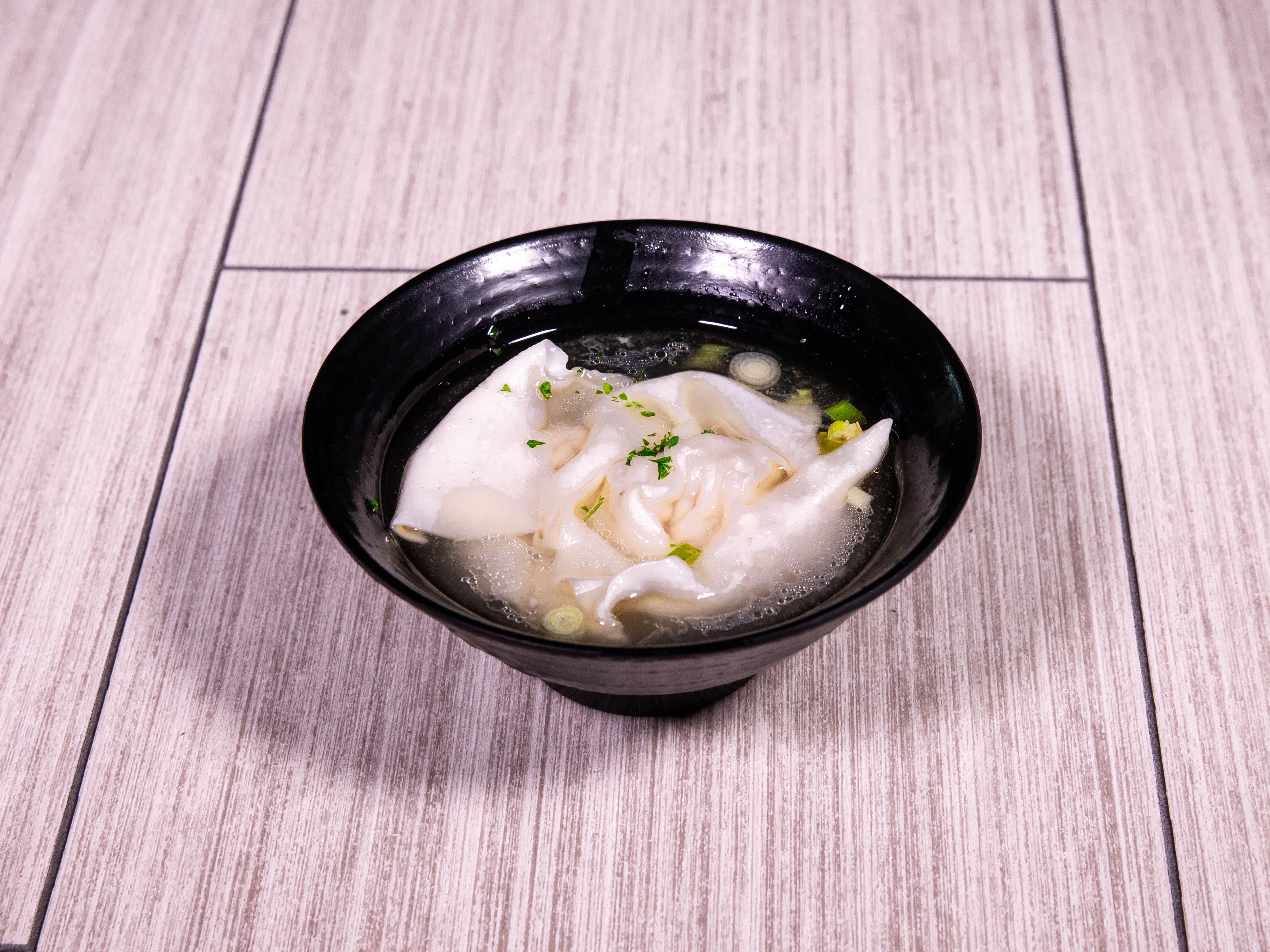 Order S3. Wonton Soup food online from Meso Asia store, Frisco on bringmethat.com