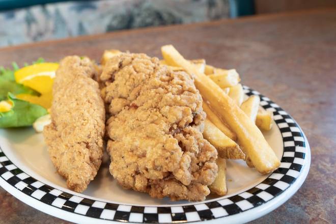 Order Cubs Chicken Strips 2 pcs food online from Black Bear Diner store, League City on bringmethat.com
