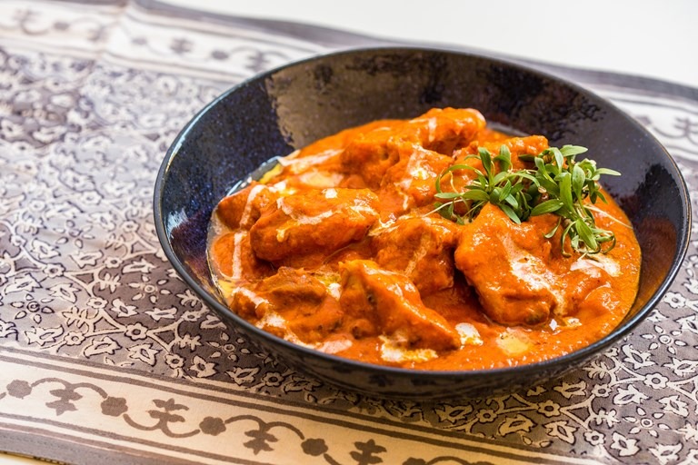 Order Chicken Tikka Masala with rice food online from Swad Indian and Nepalese Cousine store, Fort Worth on bringmethat.com