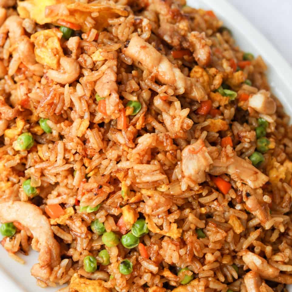Order 38. Chicken Fried Rice food online from Chen's Yummy House store, Dumont on bringmethat.com