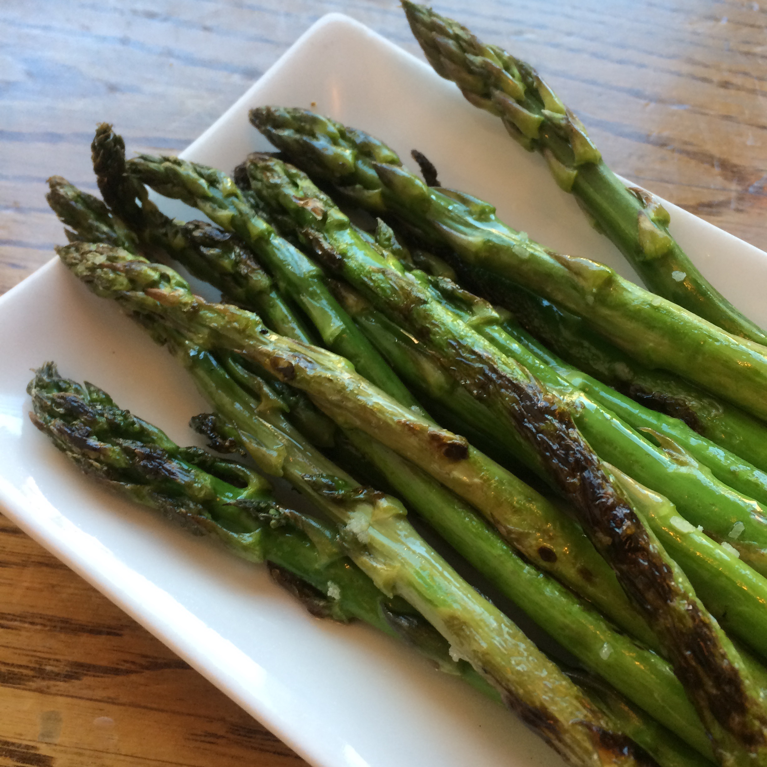 Order Grilled Asparagus food online from Woodbines store, Long Island City on bringmethat.com