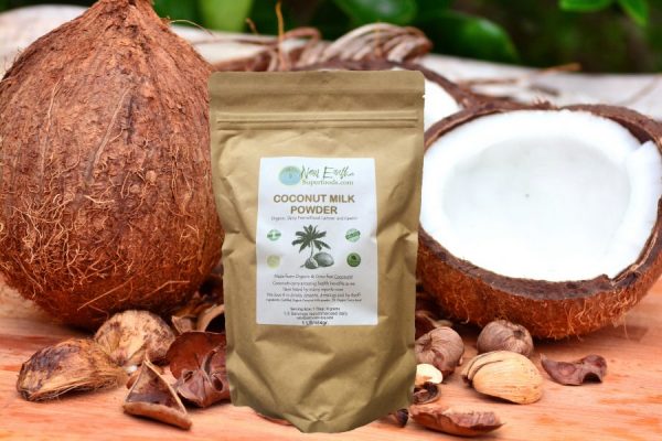 Order Coconut Milk Powder 1lb.  food online from New Earth Superfoods store, Grover Beach on bringmethat.com