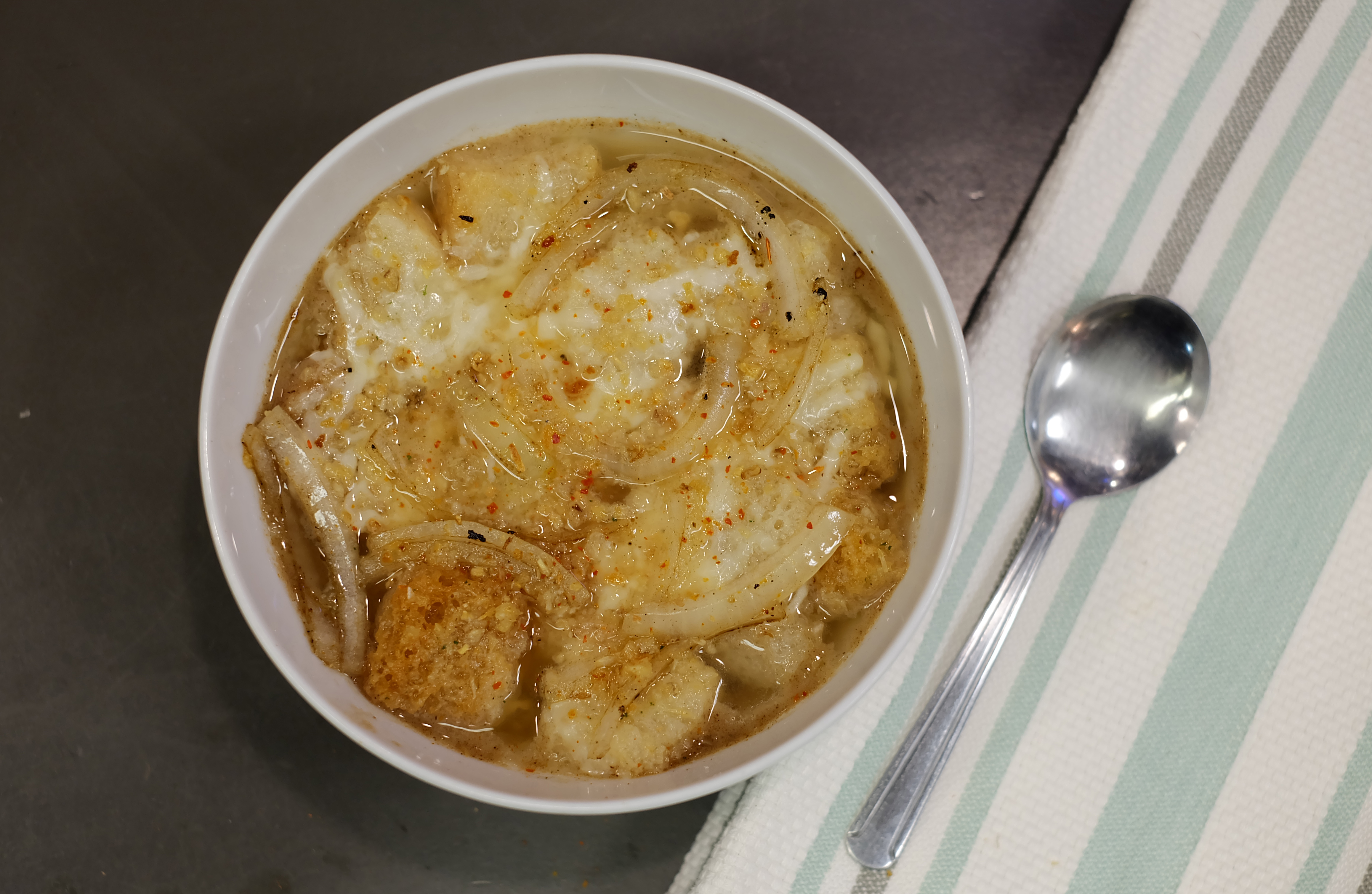 Order French Onion Soup food online from Brothbeast store, Glenview on bringmethat.com