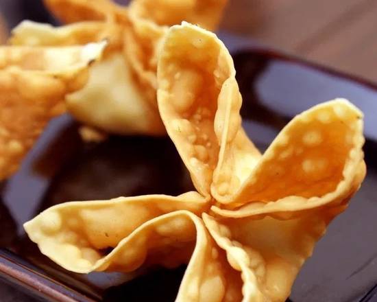 Order Fried Wonton with Cheese (4pcs.) food online from Four Seasons Buffet store, Cerritos on bringmethat.com