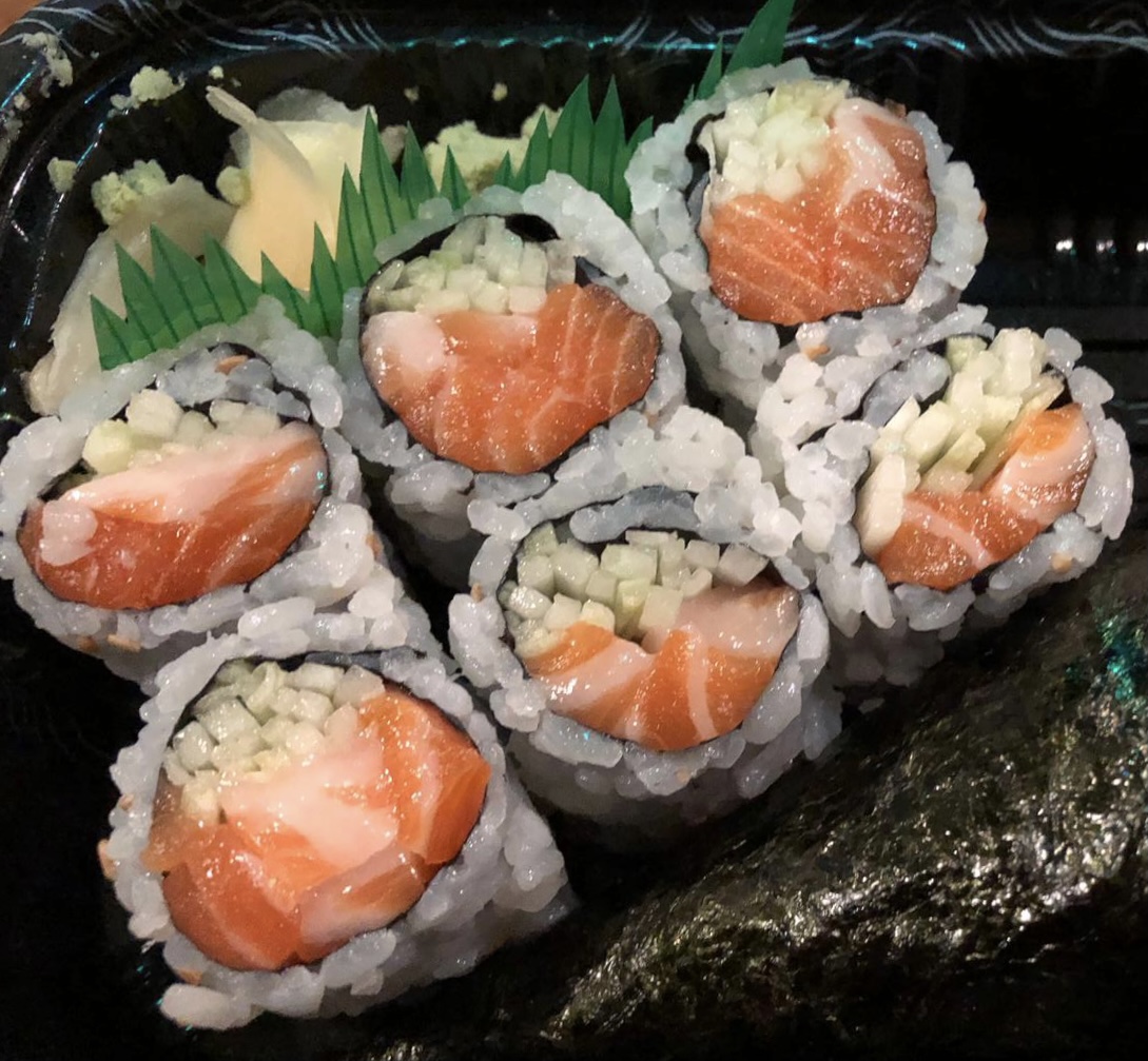 Order Salmon Cucumber Roll food online from Soho Sushi store, New York on bringmethat.com