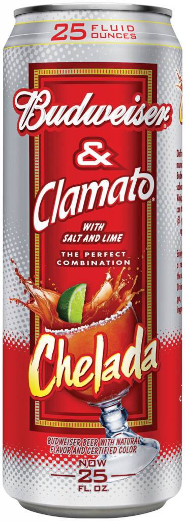 Order Budweiser - Chelada With Clamato food online from Lone Star store, Gainesville on bringmethat.com