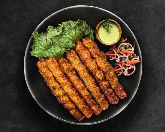 Order Charred Chicken Kebab food online from United Kitchens Of India store, Alpharetta on bringmethat.com