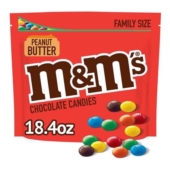 Order M&M'S, Peanut Butter Chocolate Candy, 18.4 Oz Bag food online from Cvs store, ARCADIA on bringmethat.com