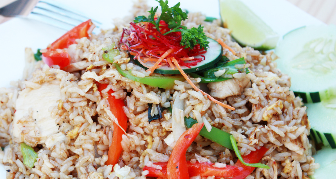 Order FR3 Spicy Fried Rice food online from Thai-D store, Marion on bringmethat.com