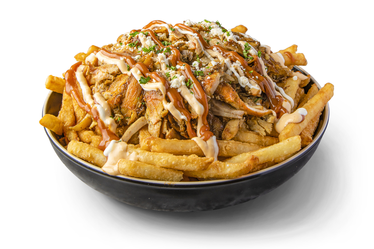 Order Chicken Shawarma Fries food online from Medmex Grill store, Westminster on bringmethat.com