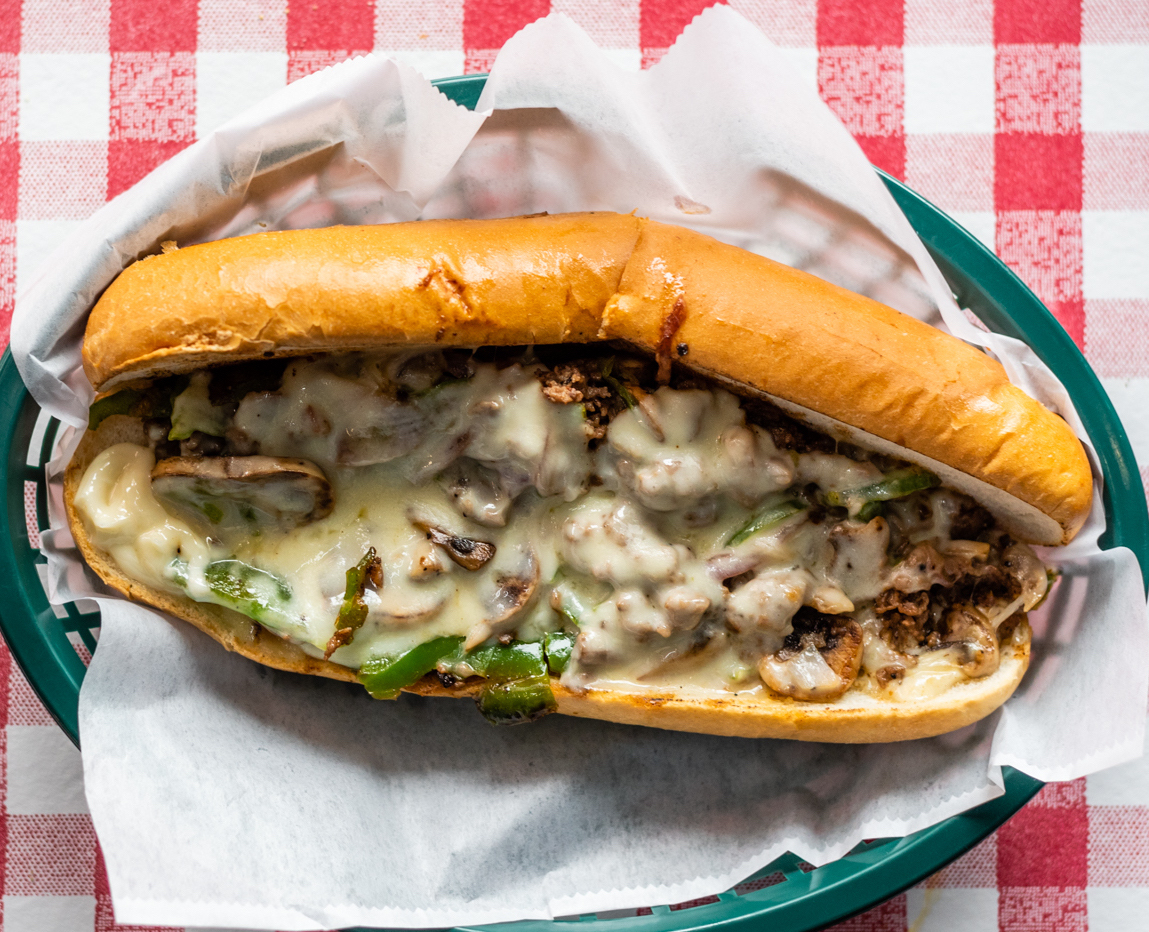 Order Philly Cheesesteak Sub food online from Pizza Shuttle store, Milwaukee on bringmethat.com