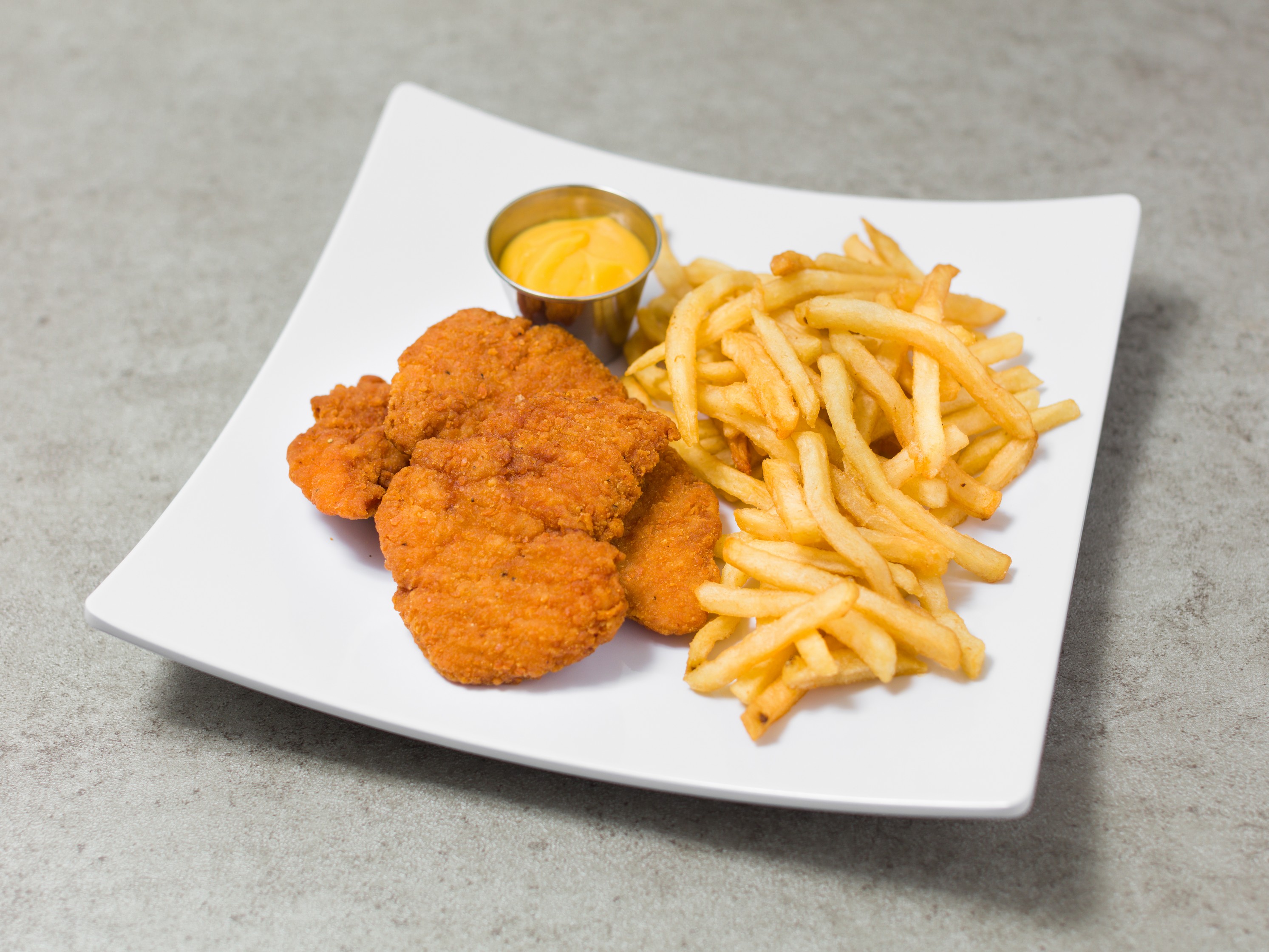 Order Chicken Tenders with Fries and Soda food online from Crown Fried Chicken store, Brooklyn on bringmethat.com
