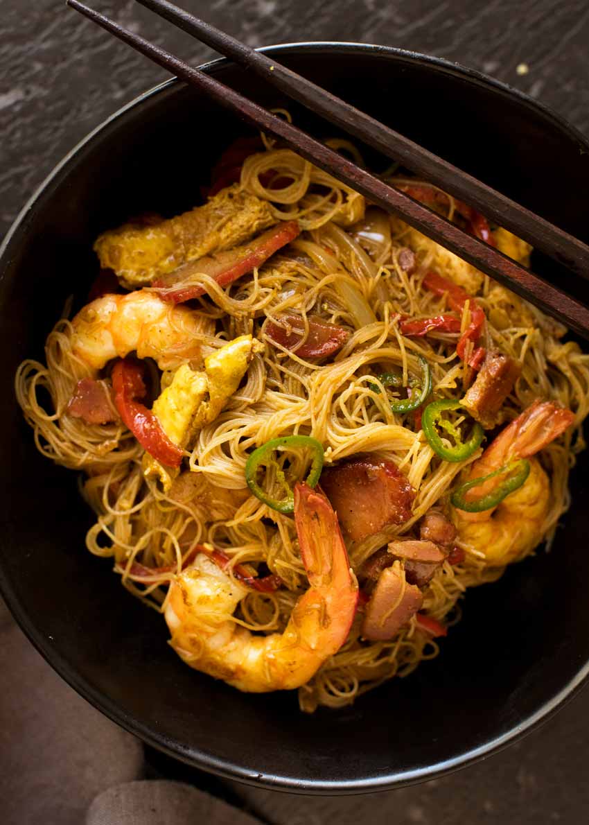 Order Large Singapore Noodles food online from Hot Mustard store, Charleston on bringmethat.com