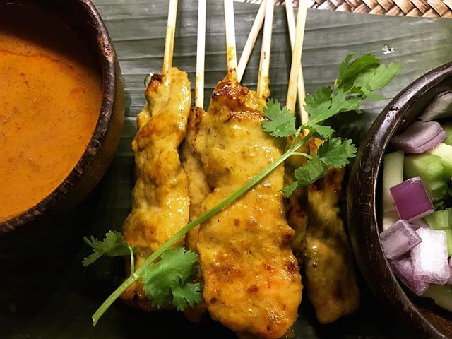 Order 1. Chicken Satay food online from Boran Thai store, Brooklyn on bringmethat.com