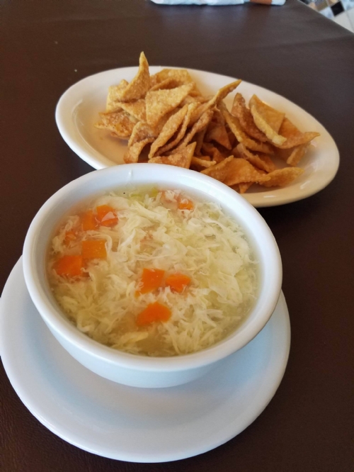 Order Egg Drop Soup food online from China Island Asian Grill store, Flower Mound on bringmethat.com