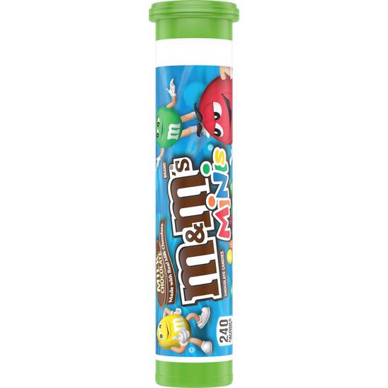 Order M&M's Milk Chocolate Minis Size Candy Tube food online from Cvs store, SAINT CLAIR SHORES on bringmethat.com
