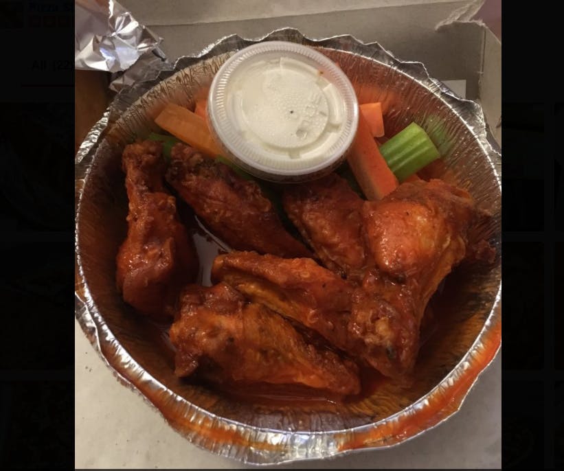 Order Buffalo Wings - 6 Pieces food online from Pizza stop store, New York on bringmethat.com