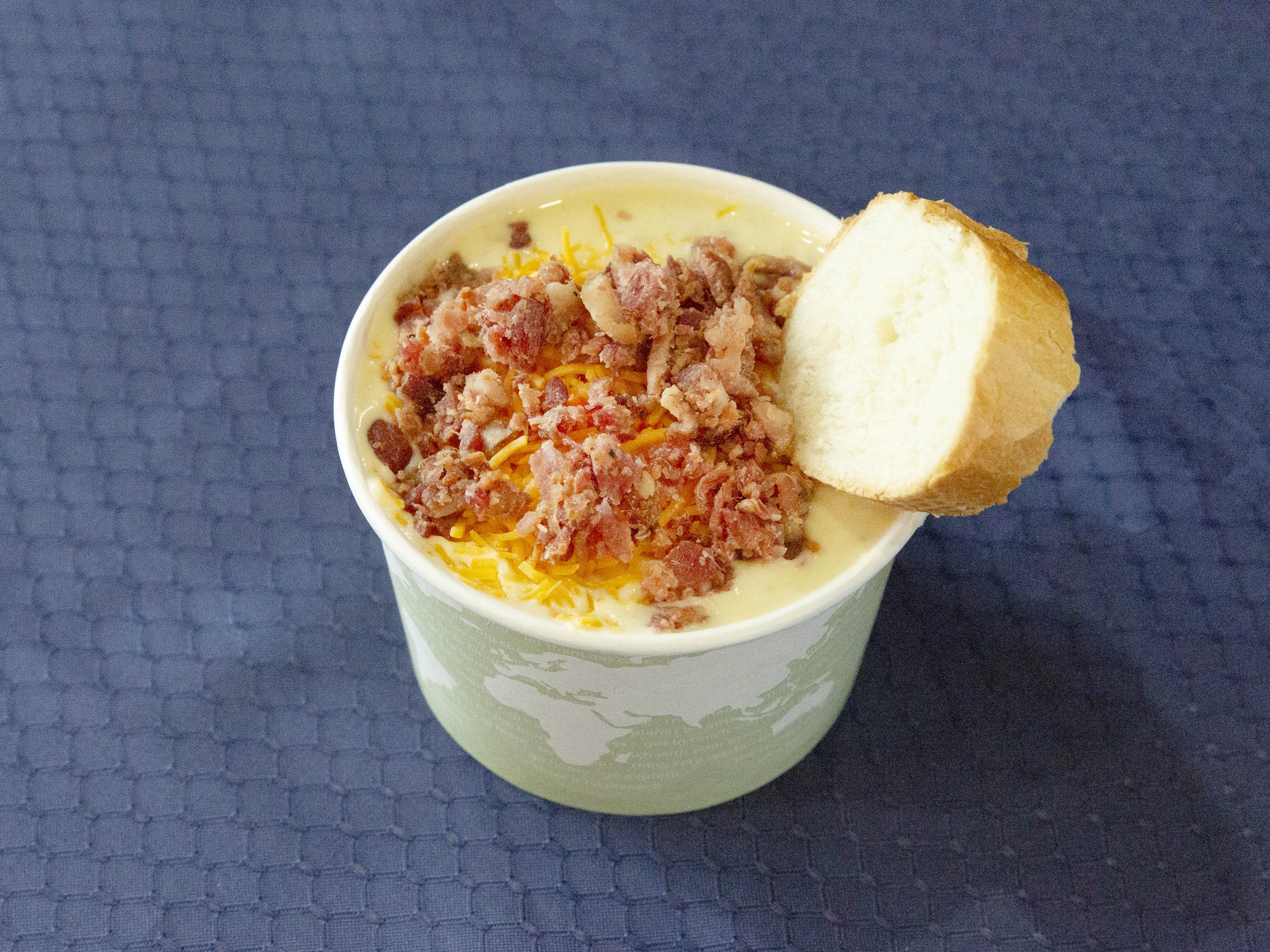 Order Loaded Potato Cheese Soup food online from Croc Soup Company store, Golden on bringmethat.com