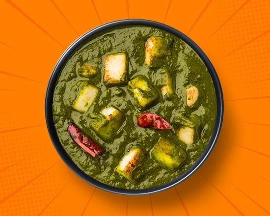 Order Spinach Cottage Cheese food online from Curry Spoon store, Birmingham on bringmethat.com