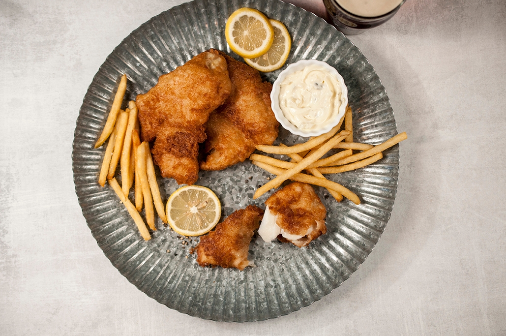 Order Fish & Chips food online from The Moot House store, Fort Collins on bringmethat.com