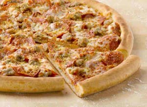 Order Pepperoni Sausage & Six Cheese food online from Papa John's Pizza - Weatherford store, Weatherford on bringmethat.com