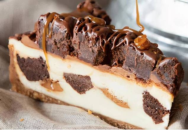 Order Brownie Caramel Cheesecake food online from Florence Crab House store, Florence on bringmethat.com