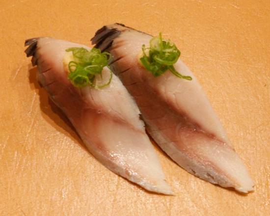 Order Mackerel Sushi food online from Hana Maru store, Garden Grove on bringmethat.com