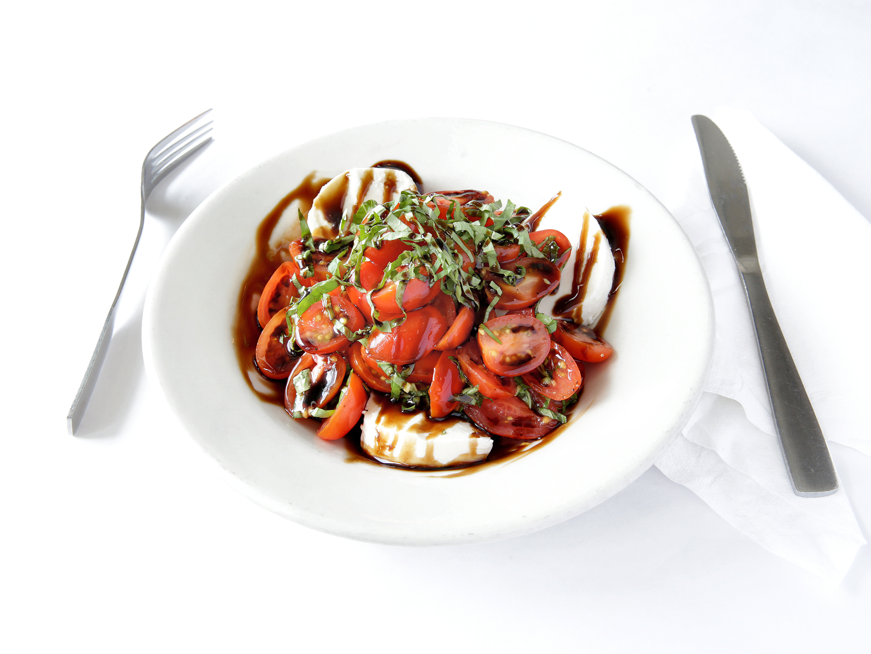 Order Caprese Salad food online from Midway Pizza store, New Orleans on bringmethat.com
