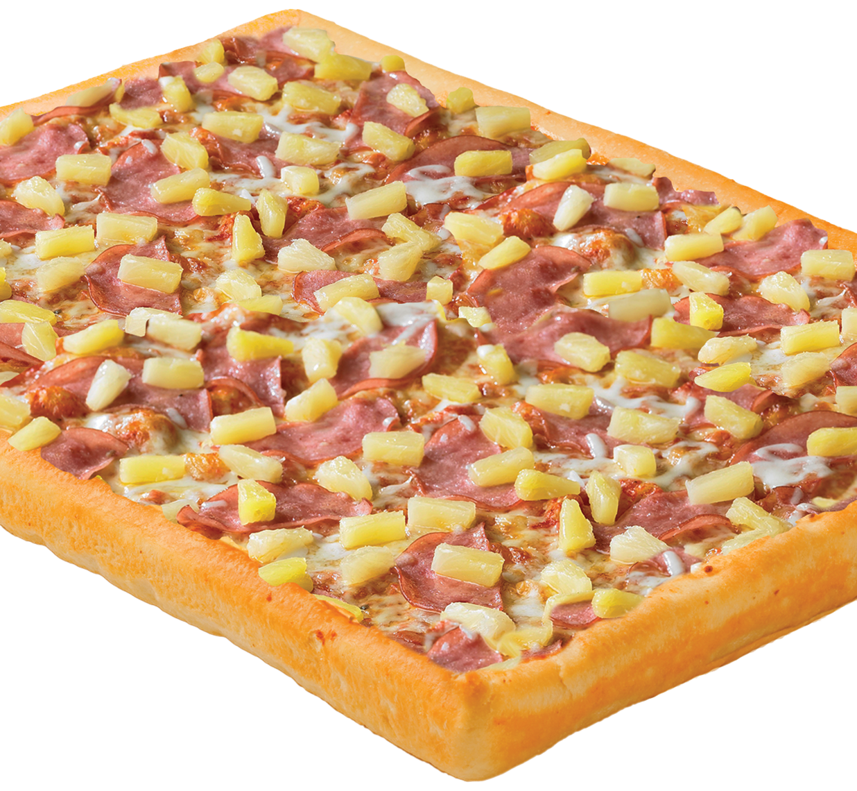 Order Hawaiian Pizza Large food online from Rocky Rococo store, New Berlin on bringmethat.com