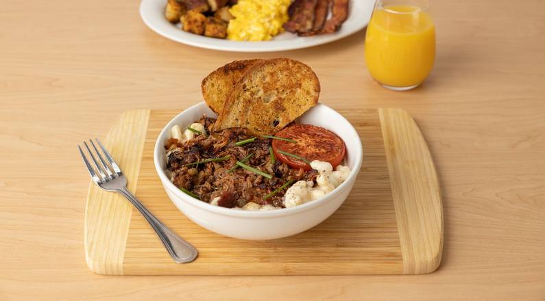 Order Smokehouse Mac & Cheese Bowl food online from Eggs Up Grill store, Boiling Springs on bringmethat.com