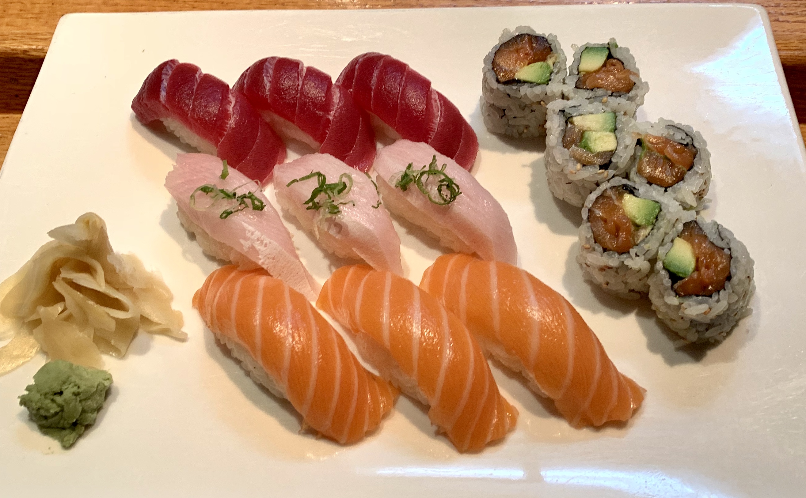 Order 5. Triple Sushi food online from Mikaku store, New York on bringmethat.com