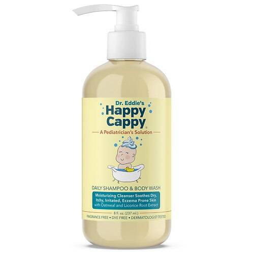 Order Happy Cappy Children's Daily Shampoo & Body Wash Fragrance Free - 8.0 fl oz food online from Walgreens store, San Mateo on bringmethat.com