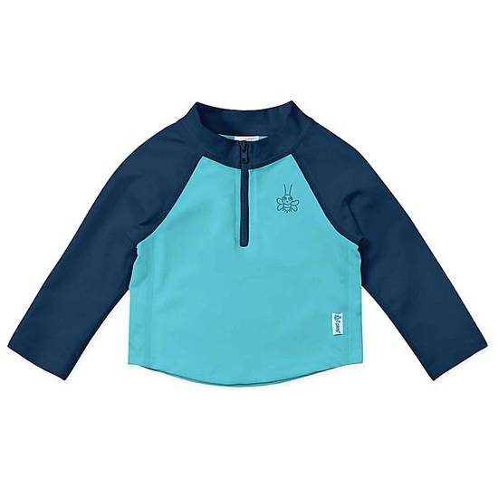 Order i play.® by green sprouts® Size 24M Long Sleeve Rashguard in Navy/Aqua food online from Bed Bath & Beyond store, Lancaster on bringmethat.com