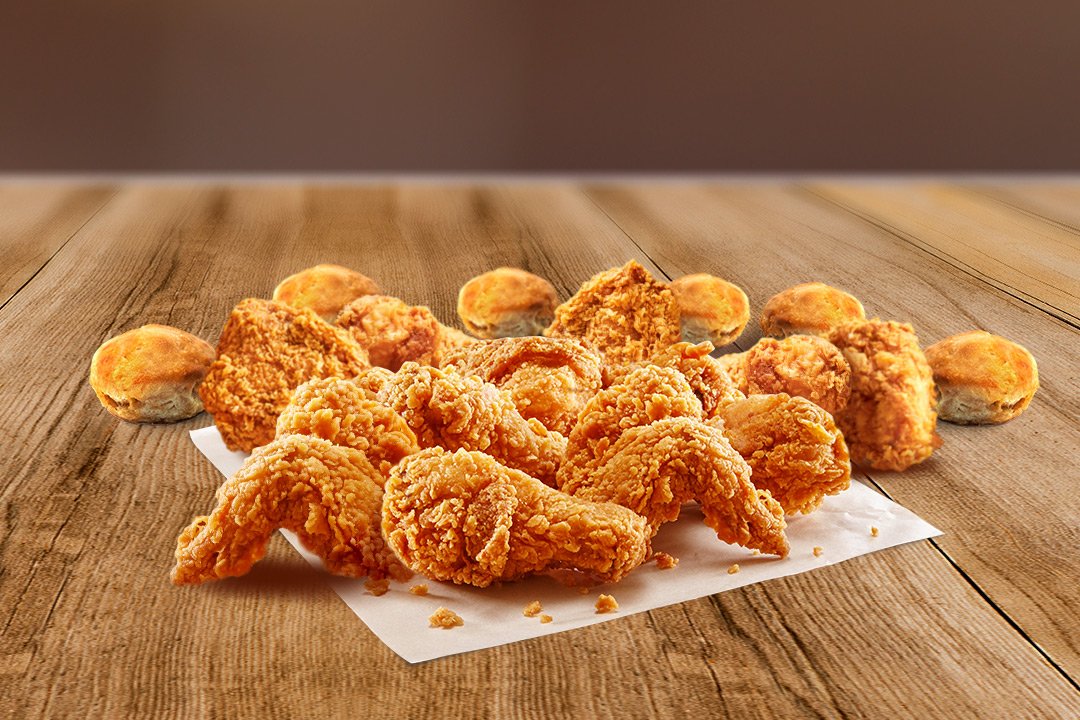 Order 16 Pc Chicken w/ 8 Biscuit’s food online from Texas Chicken & Burgers store, Washington on bringmethat.com