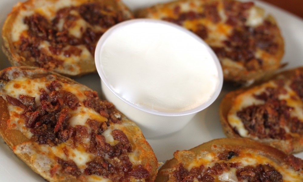 Order Potato Skins food online from Roosters store, Huntington on bringmethat.com