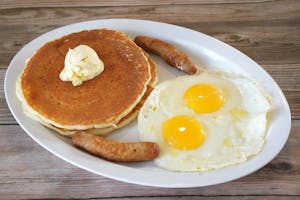 Order Pancake Special food online from Omega Burgers store, Bellflower on bringmethat.com