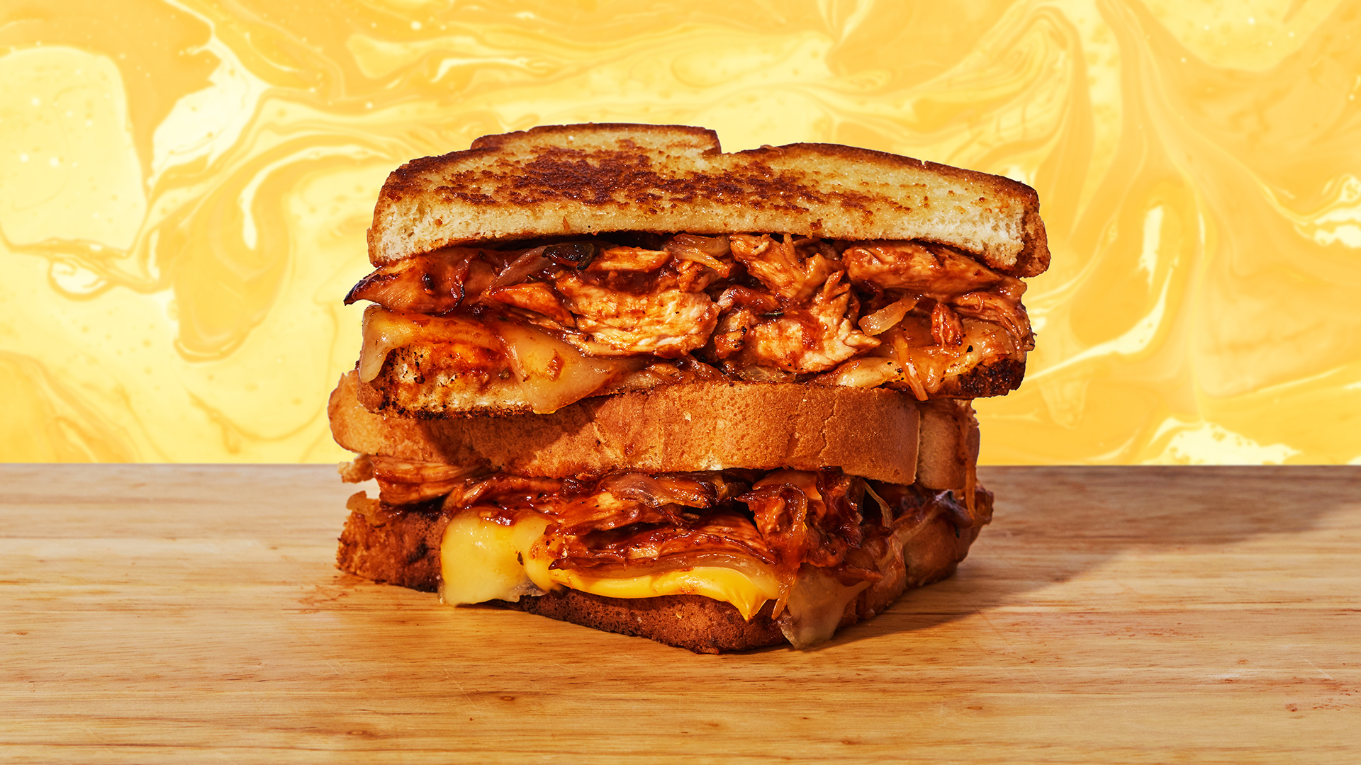 Order BBQ Chicken Grilled Cheese food online from Dont Grill My Cheese store, Columbus on bringmethat.com