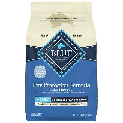 Order Blue Buffalo Life Protection Formula, Adult Dog Food - 5.0 lb food online from Walgreens store, Green Cove Springs on bringmethat.com