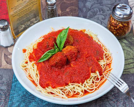 Order Spaghetti Pasta food online from Marco Pizzeria store, Branford on bringmethat.com