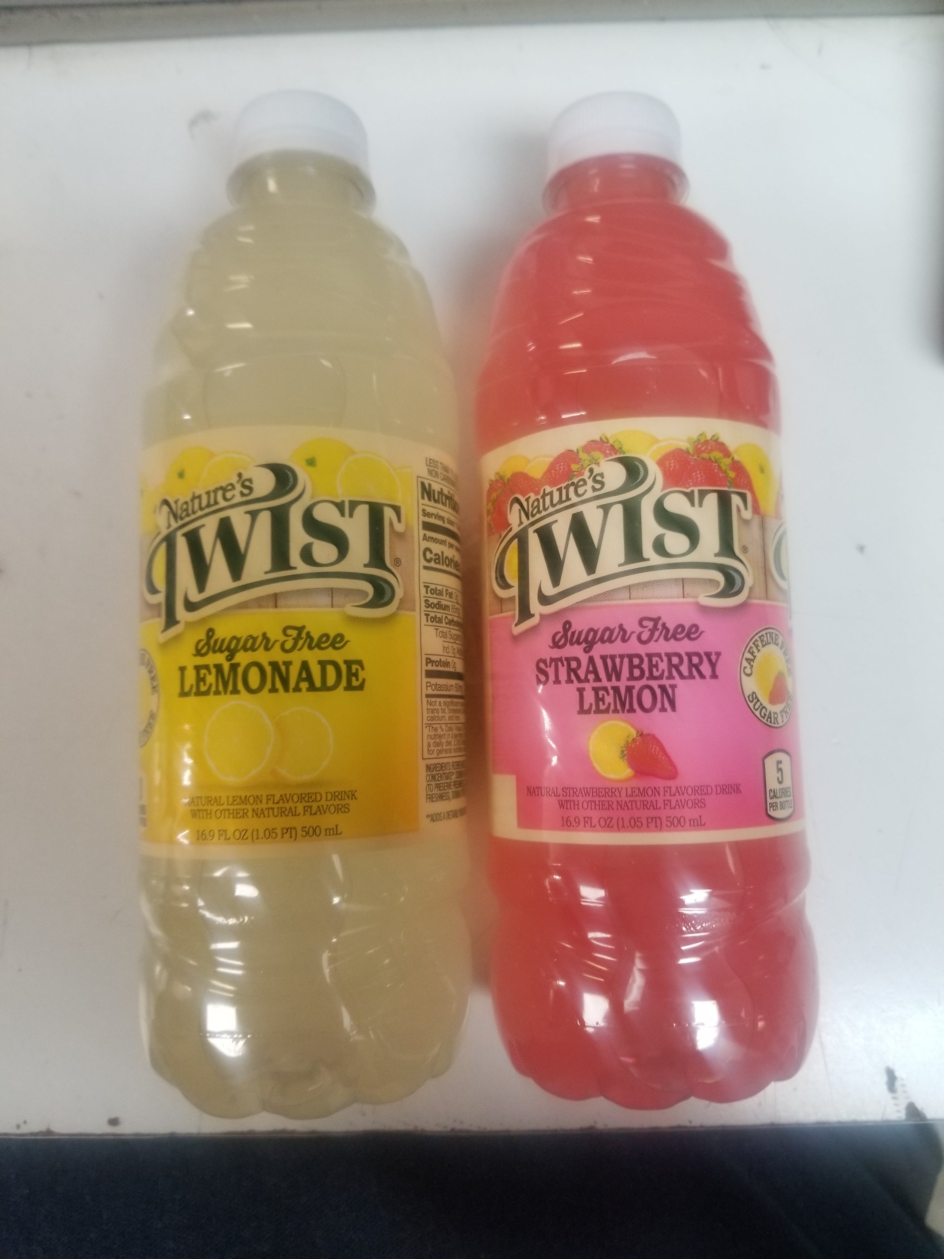 Order Nature's Twist sugar free Strawbrry flavor only - 16 Oz. food online from Broad Street Pizza store, Meriden on bringmethat.com