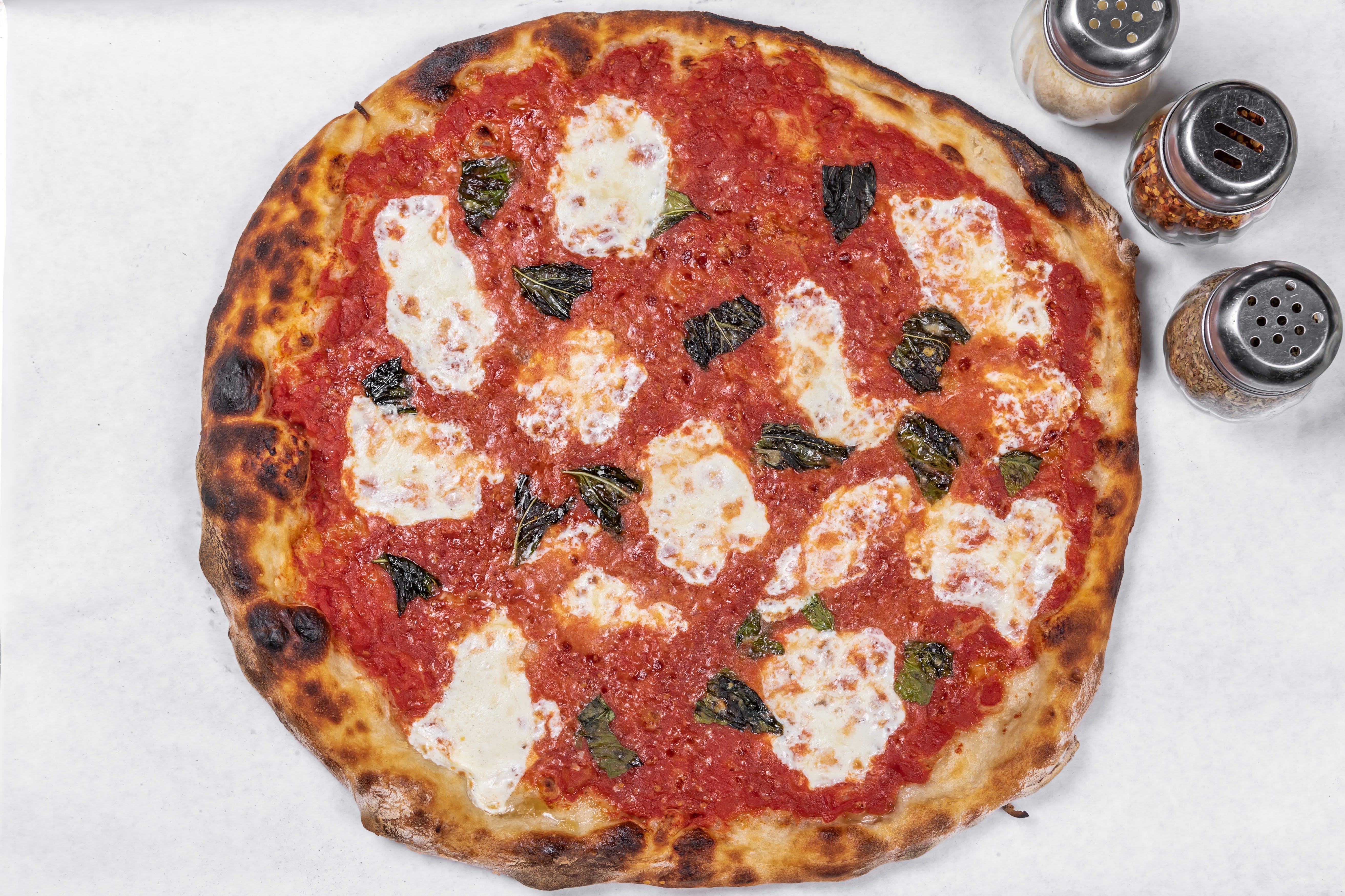 Order Margherita Pizza - Small 12" food online from Mercato Tomato Pie store, Newark on bringmethat.com