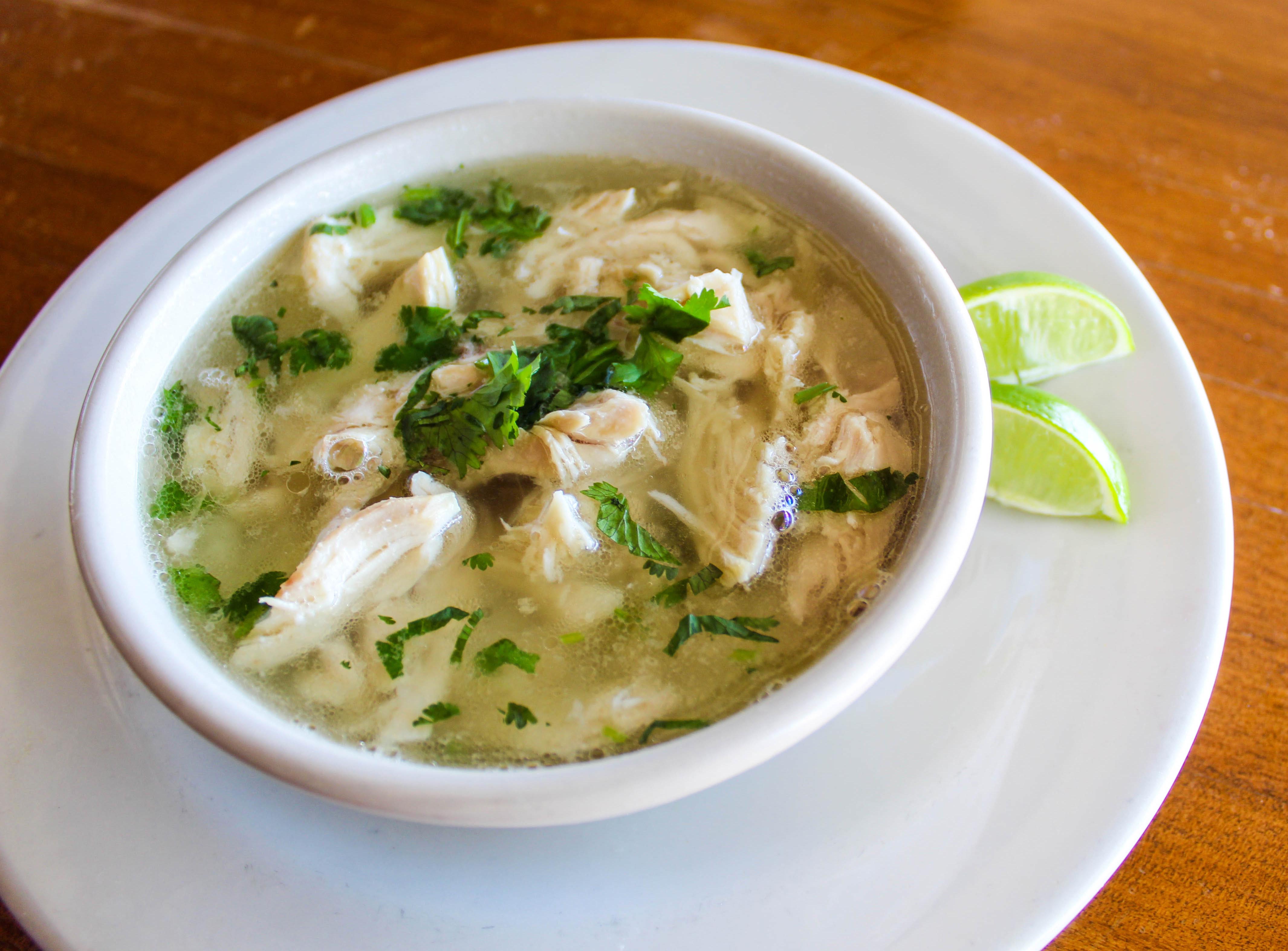 Order Chicken Consomme Soup food online from Las Palomas store, Austin on bringmethat.com