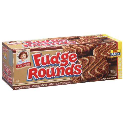 Order Little Debbie · Fudge Rounds (12 ct) food online from Safeway store, Rehoboth Beach on bringmethat.com