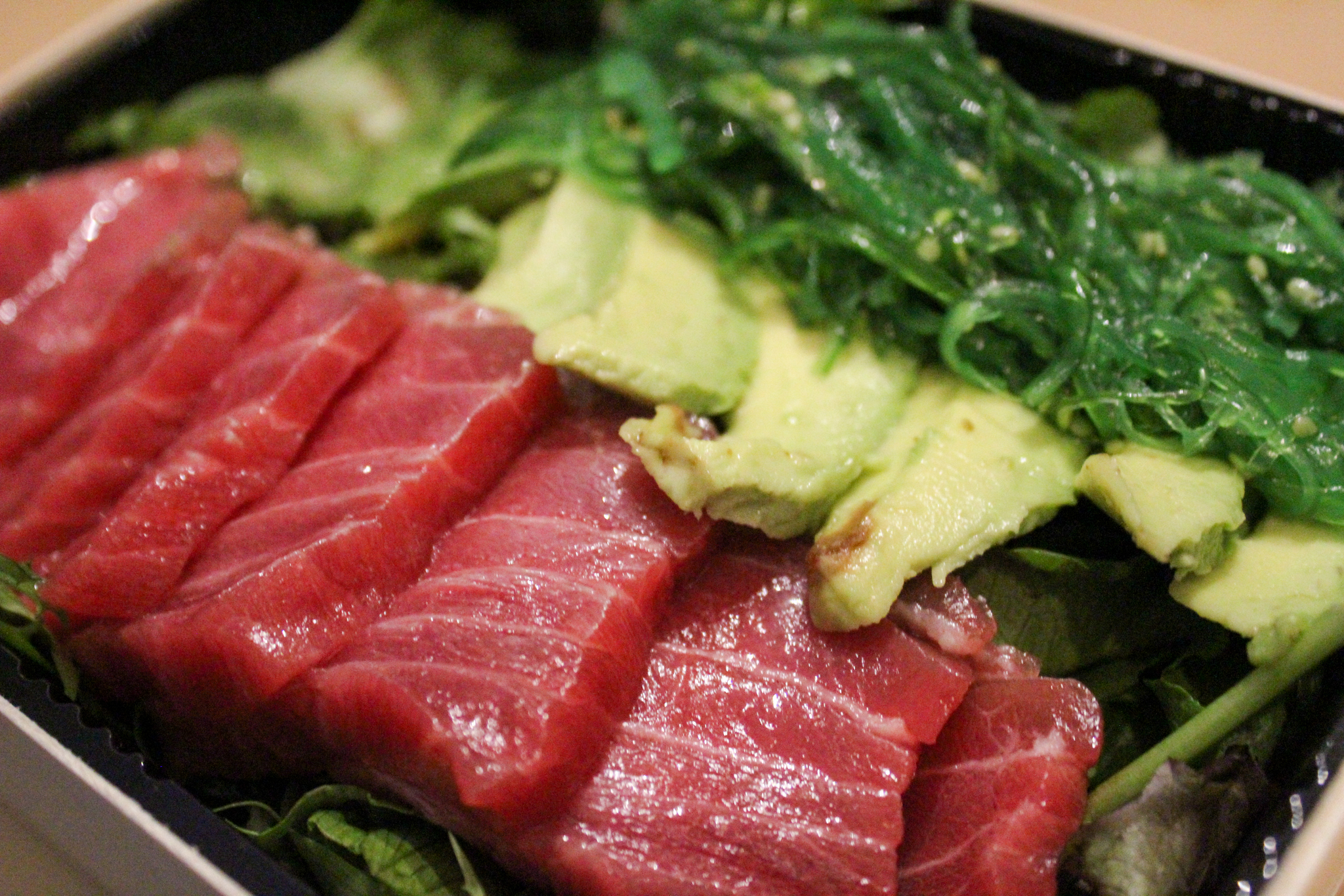 Order Poki Salad food online from Ichi Ni San Sushi store, San Francisco on bringmethat.com