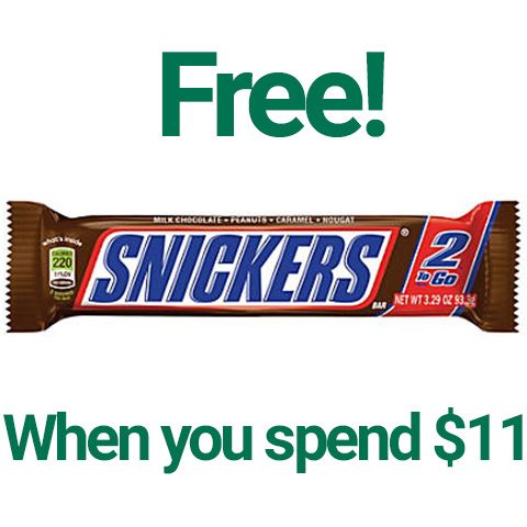 Order Snickers King Size 3.29oz food online from 7-Eleven store, DeBary on bringmethat.com