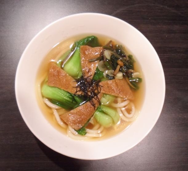 Order K3. Veggie Udon Soup food online from Icho Izakaya Fusion Cuisine store, Temple City on bringmethat.com