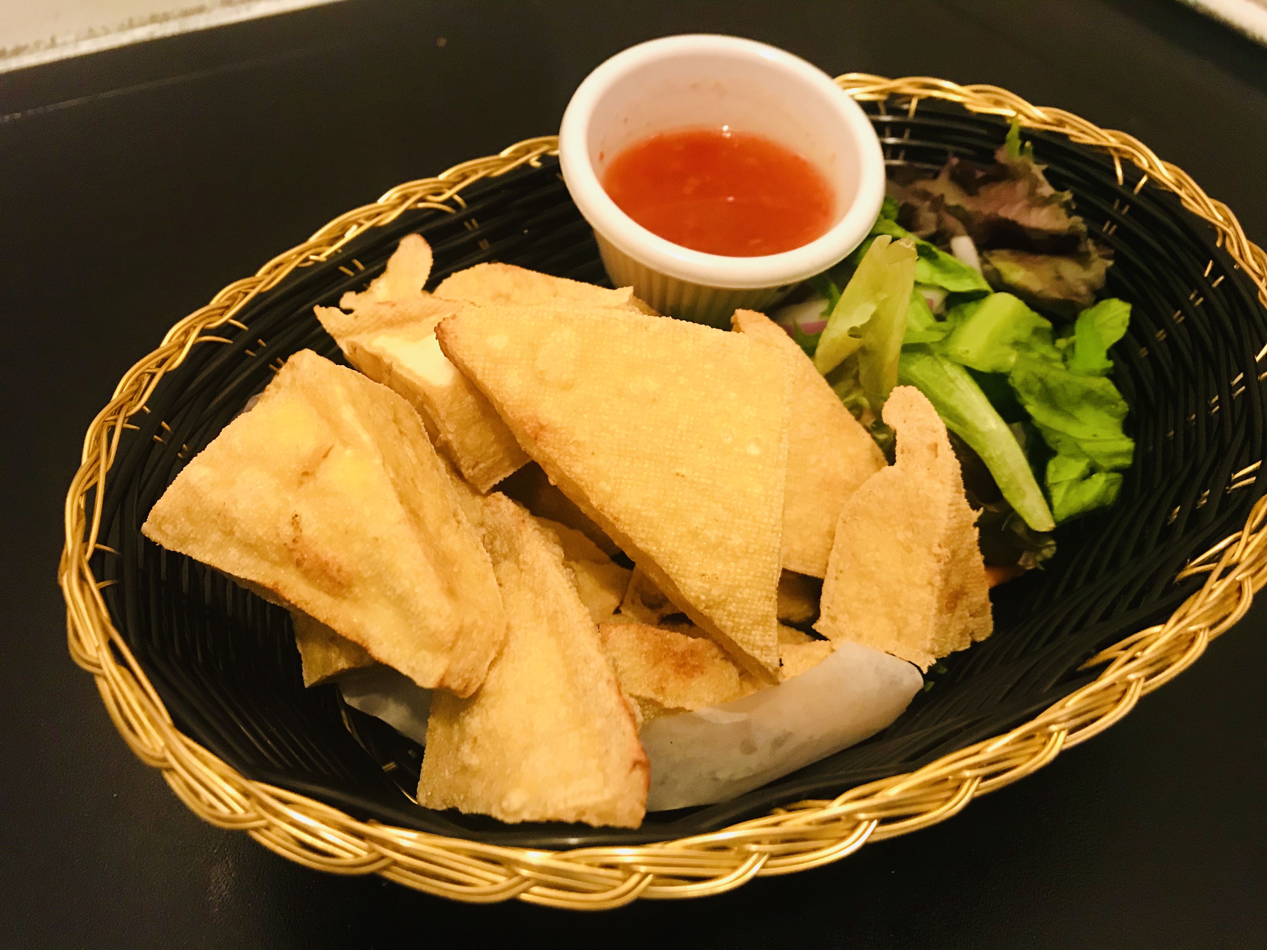 Order Triangle Tofu food online from Thaism store, Brooklyn on bringmethat.com
