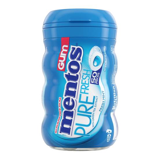 Order Mentos Curvy Pure Fresh Mint (50 ct) food online from Rite Aid store, Yamhill County on bringmethat.com