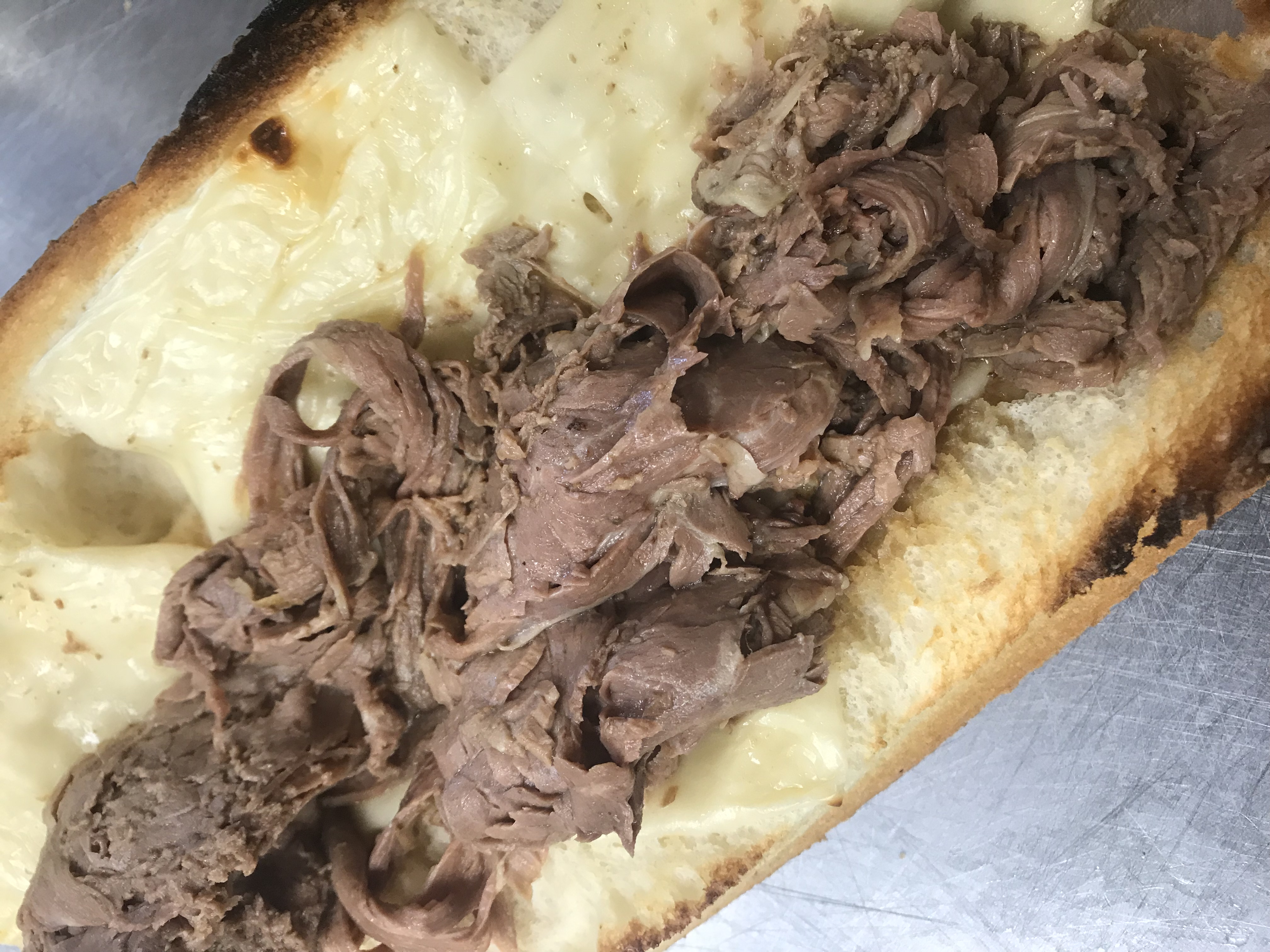 Order South Philly Hot Roast Beef Sandwich food online from Lennie Hoagies store, Philadelphia on bringmethat.com