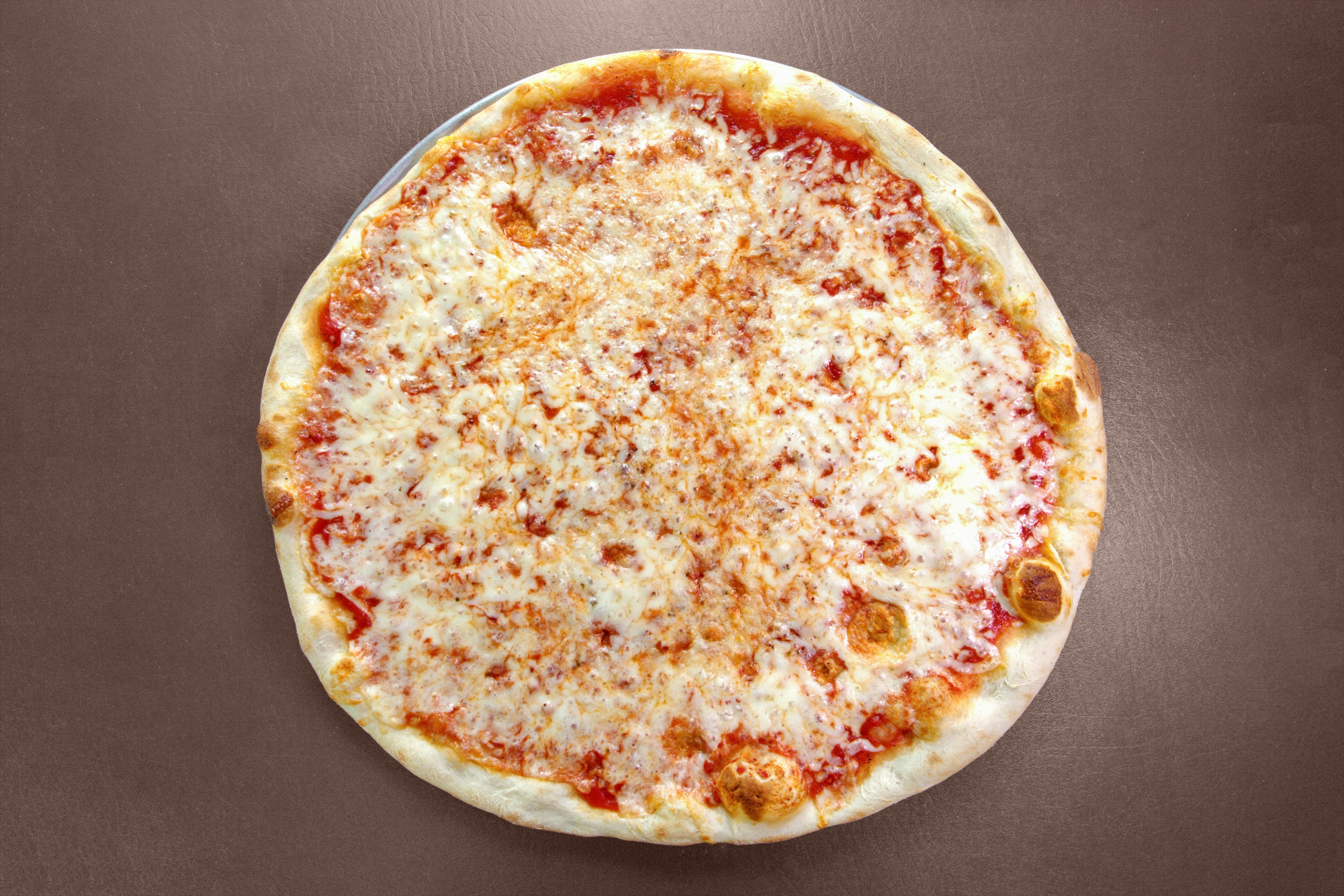 Order Plain Cheese Pizza - Small 12" food online from King Pizza store, Fogelsville on bringmethat.com